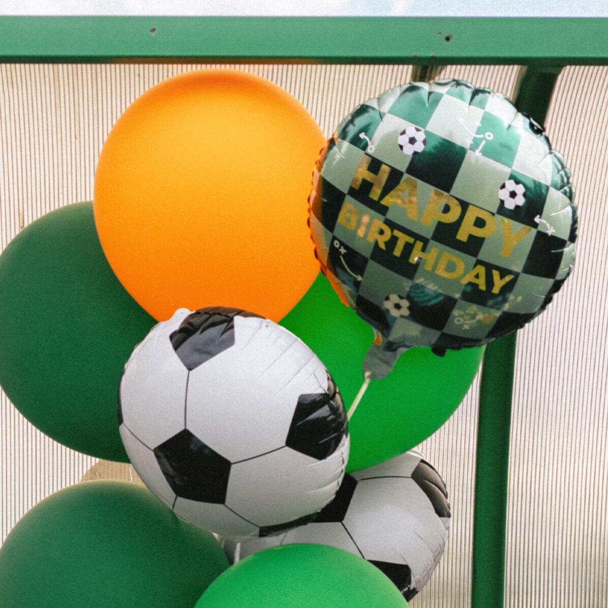 Ballon - Football « Happy Birthday »