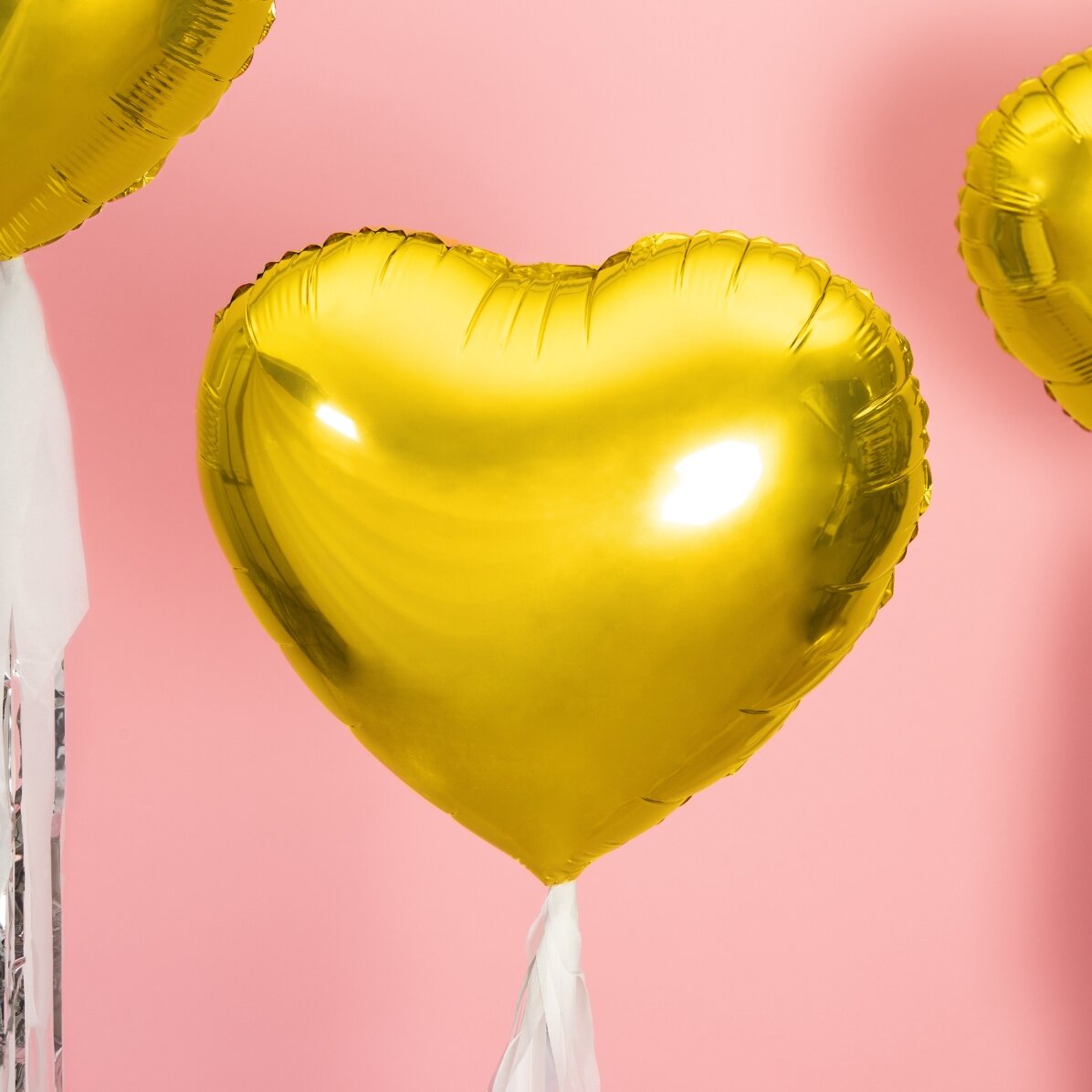 Ballon - Cœur doré 45 cm
