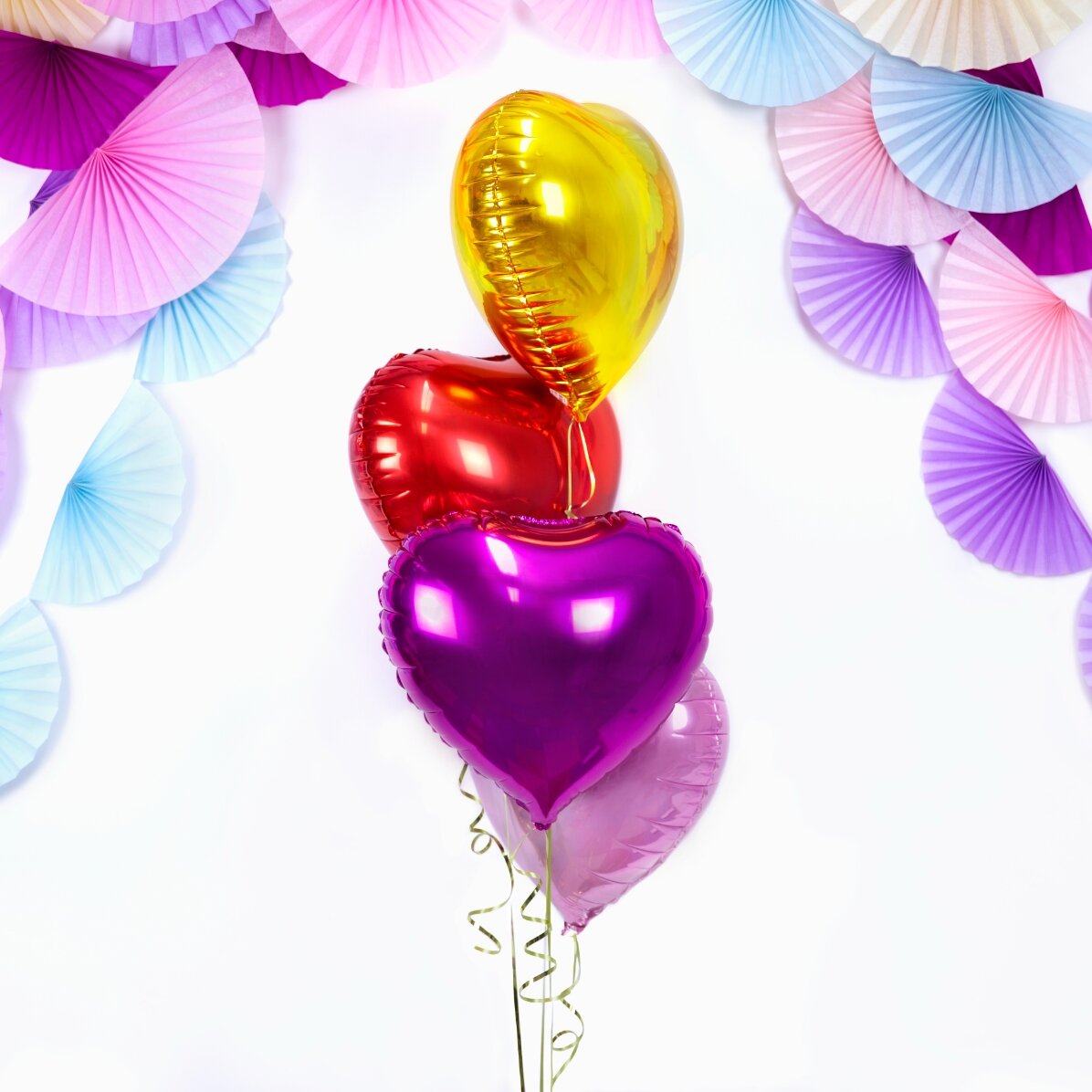 Ballon - Cœur doré 45 cm