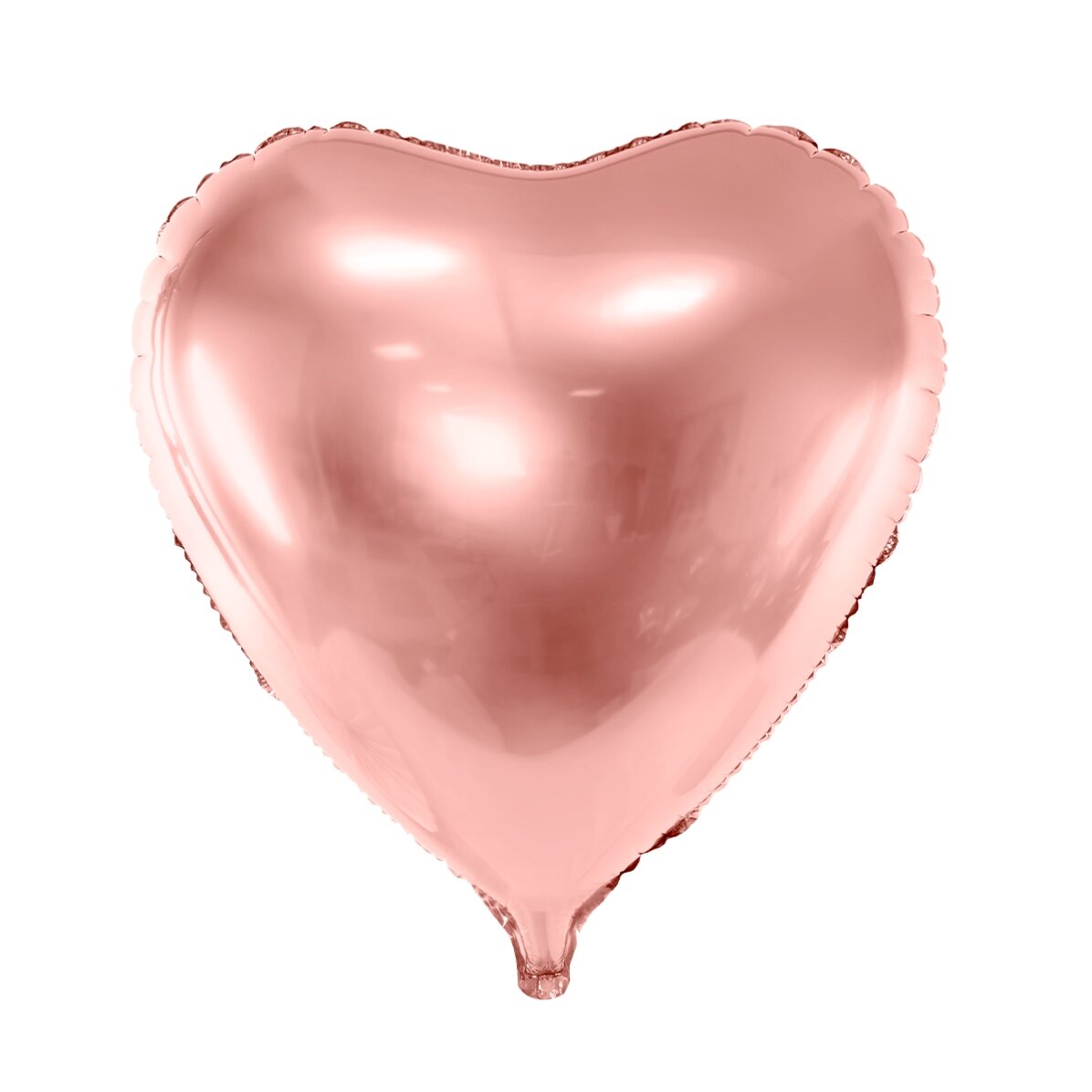 Ballon - Cœur rose doré 68 cm