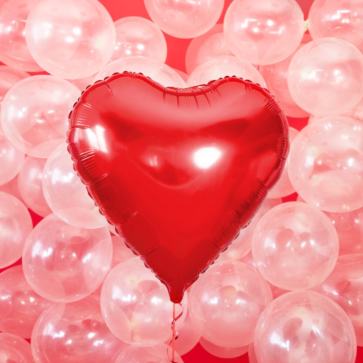 Ballon - Cœur rouge 45 cm