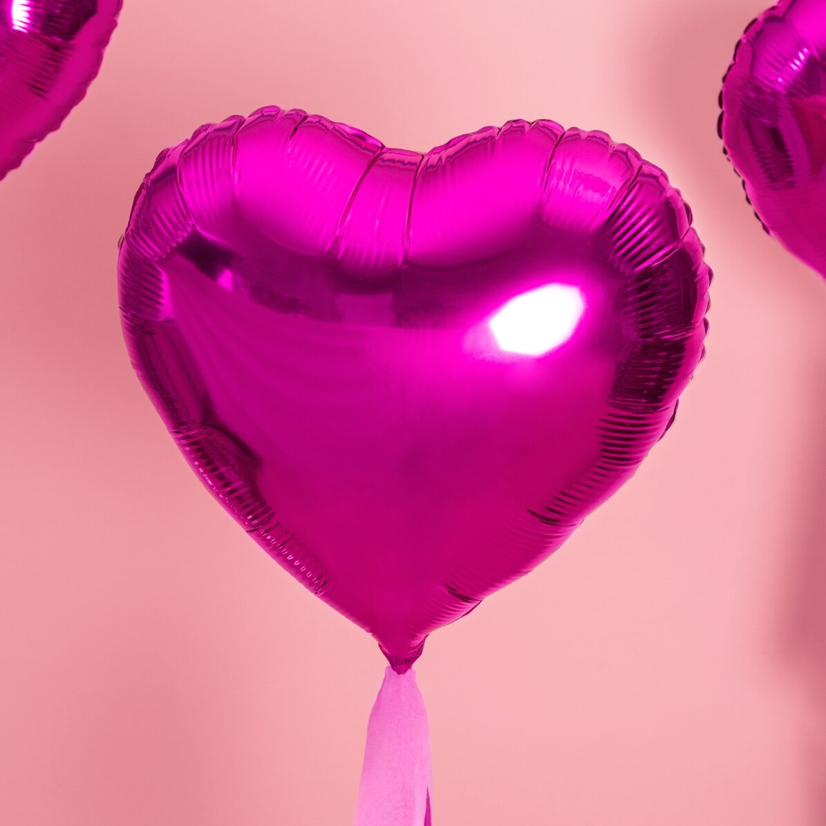 Ballon - Cœur rose 45 cm