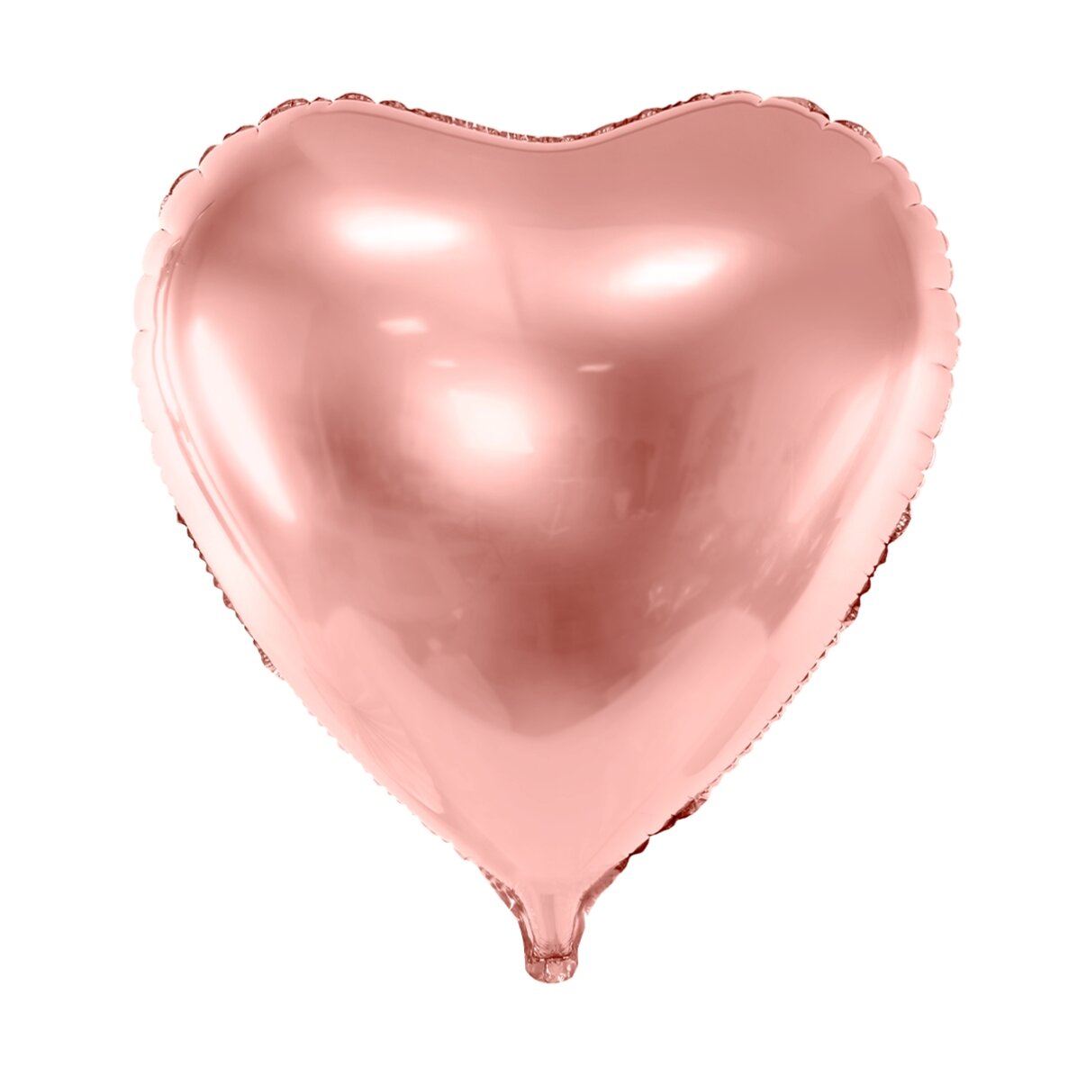 Ballon - Cœur rose doré 45 cm