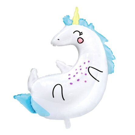 Balloon - White Unicorn