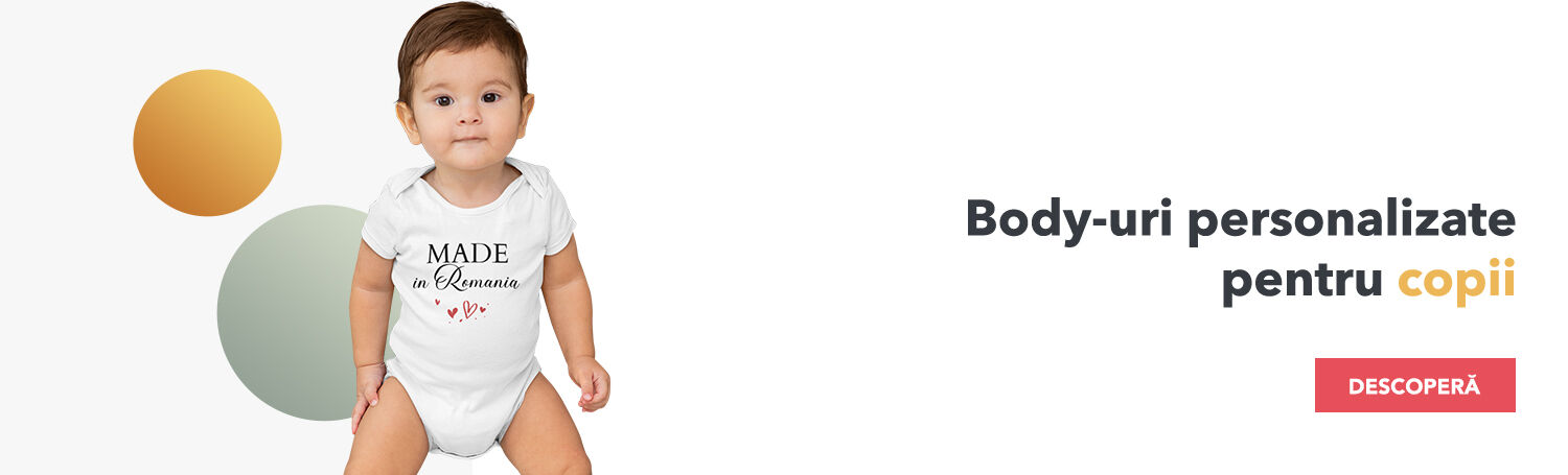 Body personnalisés pour enfants