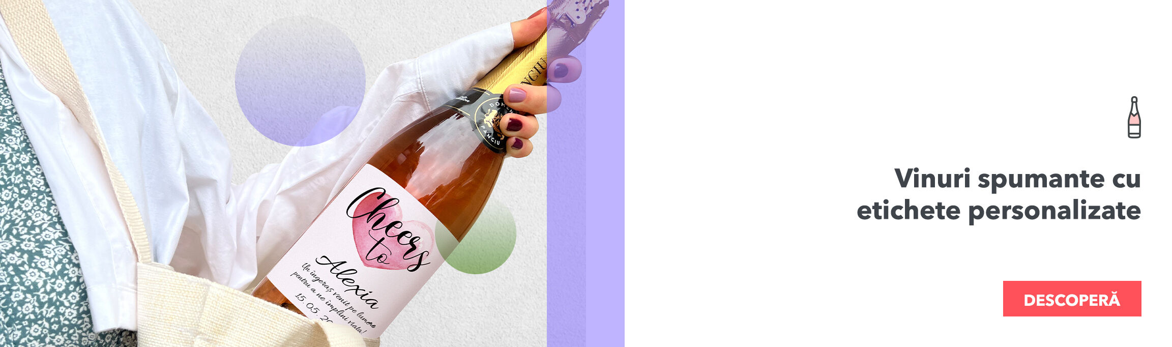 Vins mousseux personnalisés