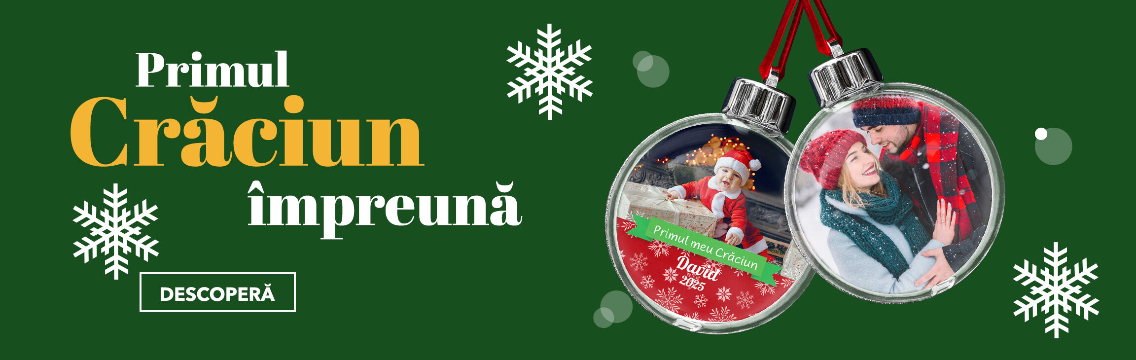 Cadeaux pour le premier Noël
