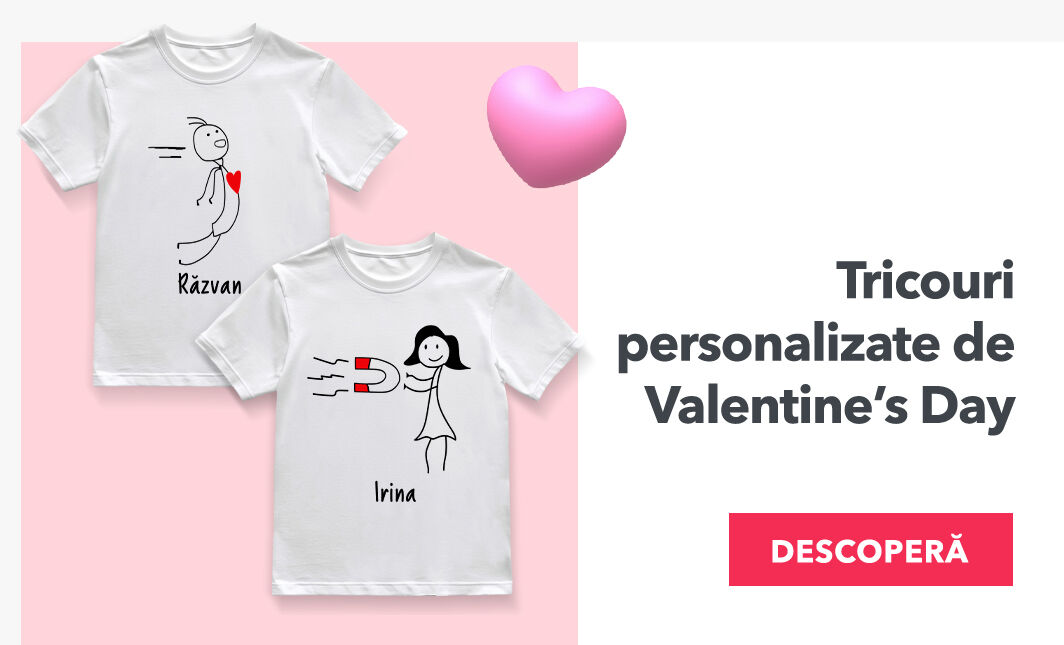 T-shirts pour la Saint-Valentin