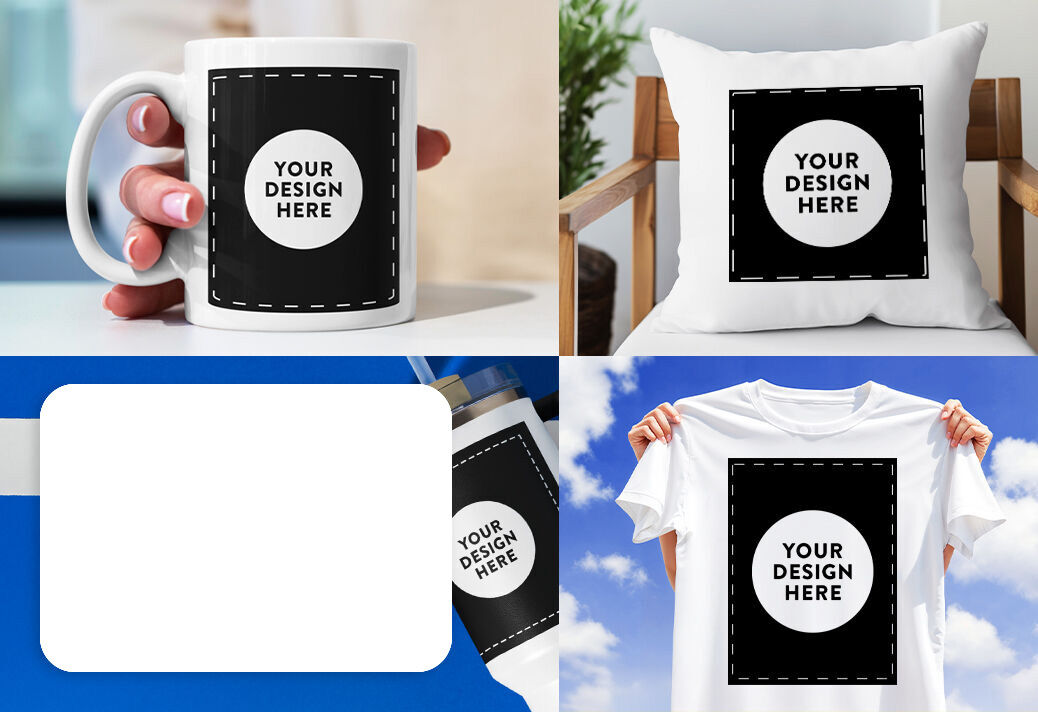 Cadeaux personnalisés avec vos propres illustrations