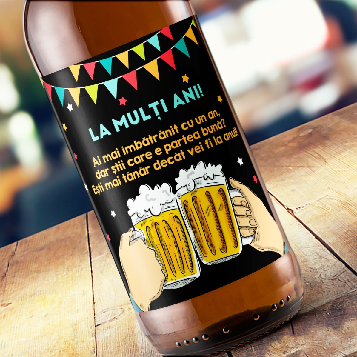 Bière personnalisée avec un message amusant - Joyeux anniversaire