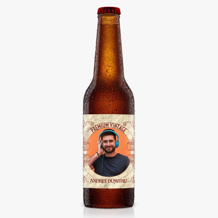 Bière personnalisée - Premium vintage