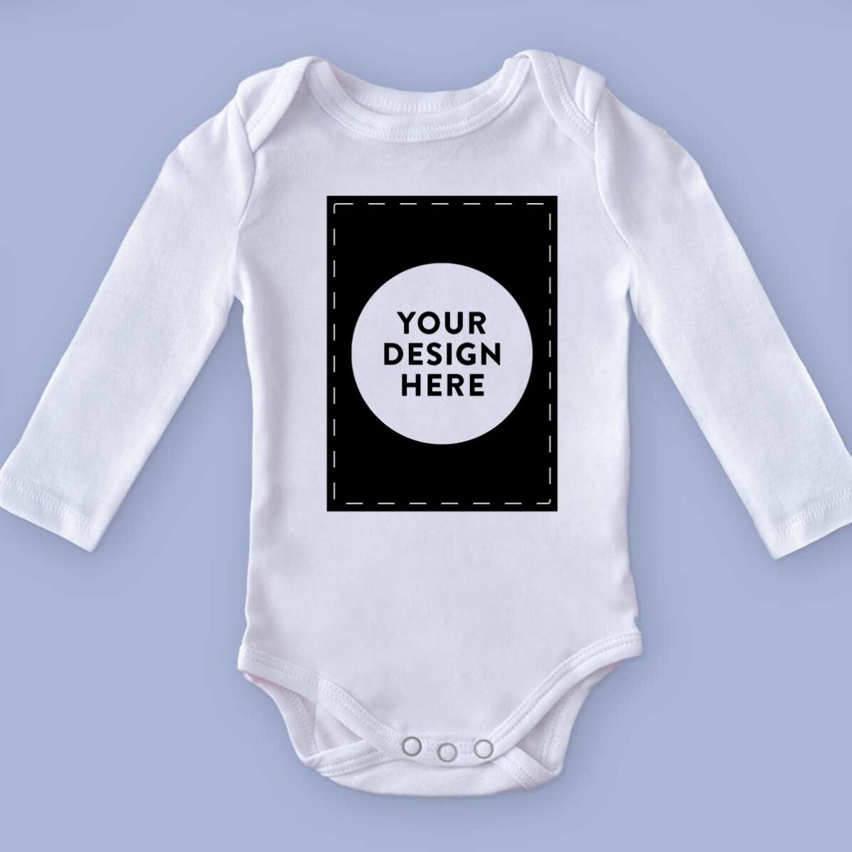 Body pour enfants personnalisé avec ton illustration de portrait