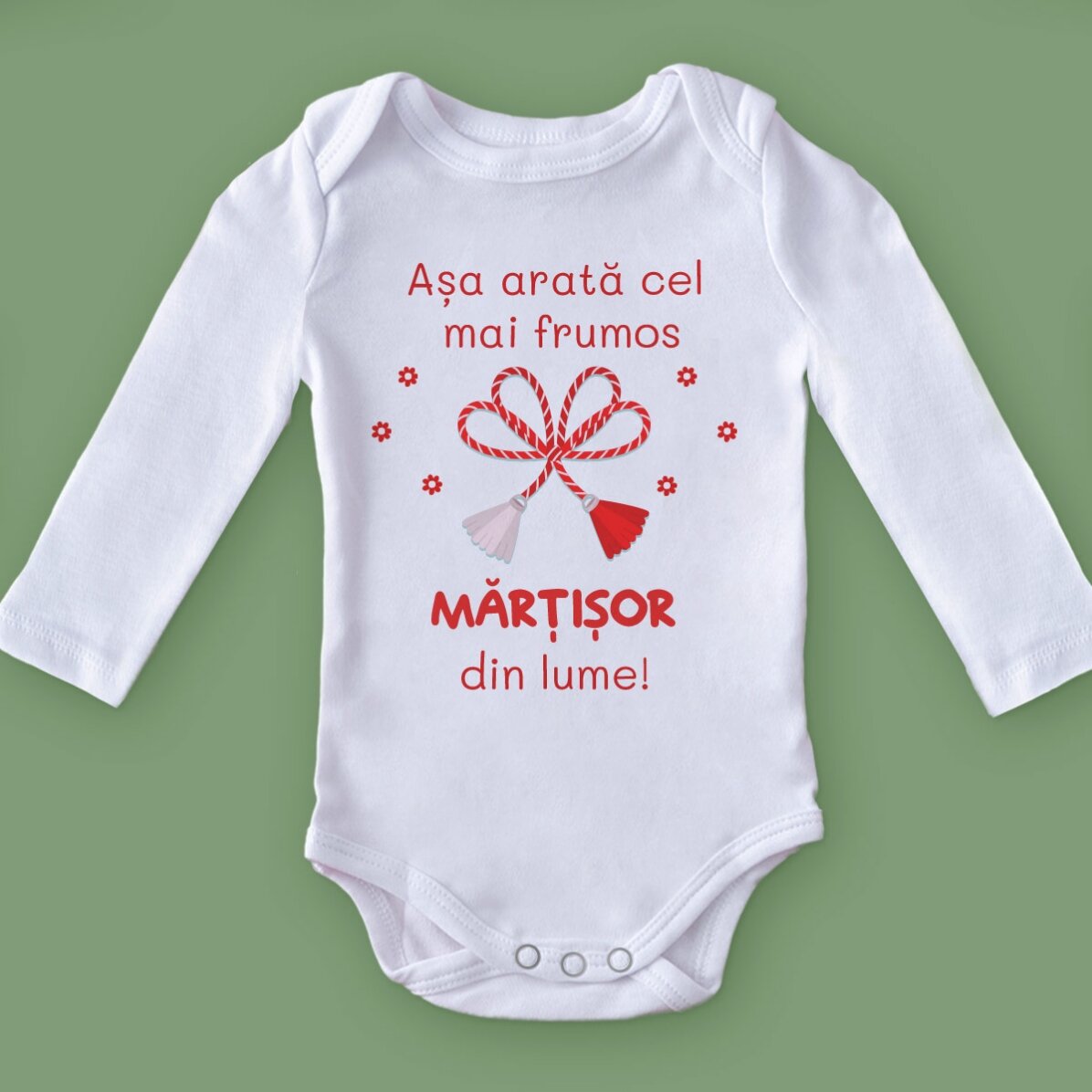 Body pour bébé personnalisé avec un message