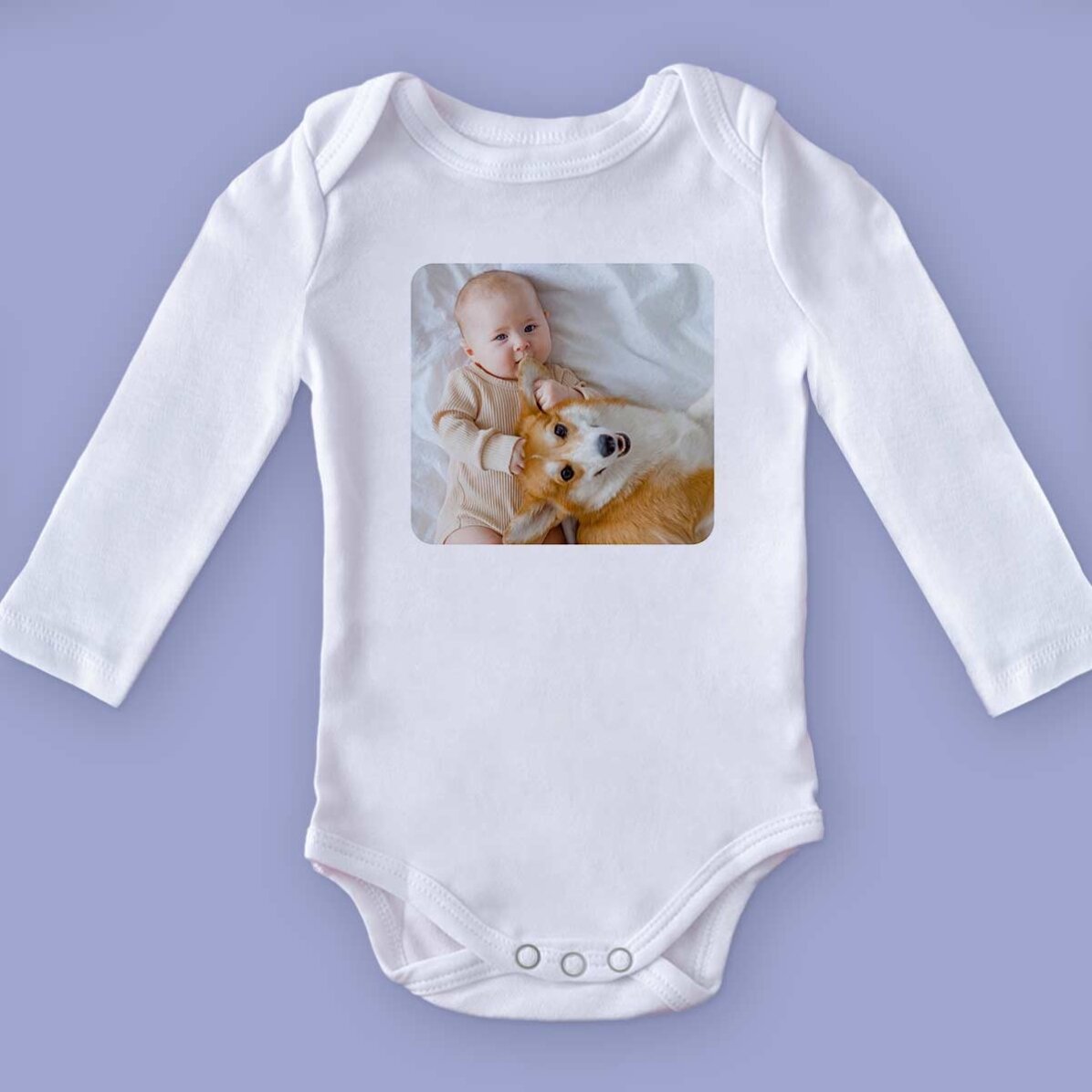 Body pour enfant personnalisé avec une photo