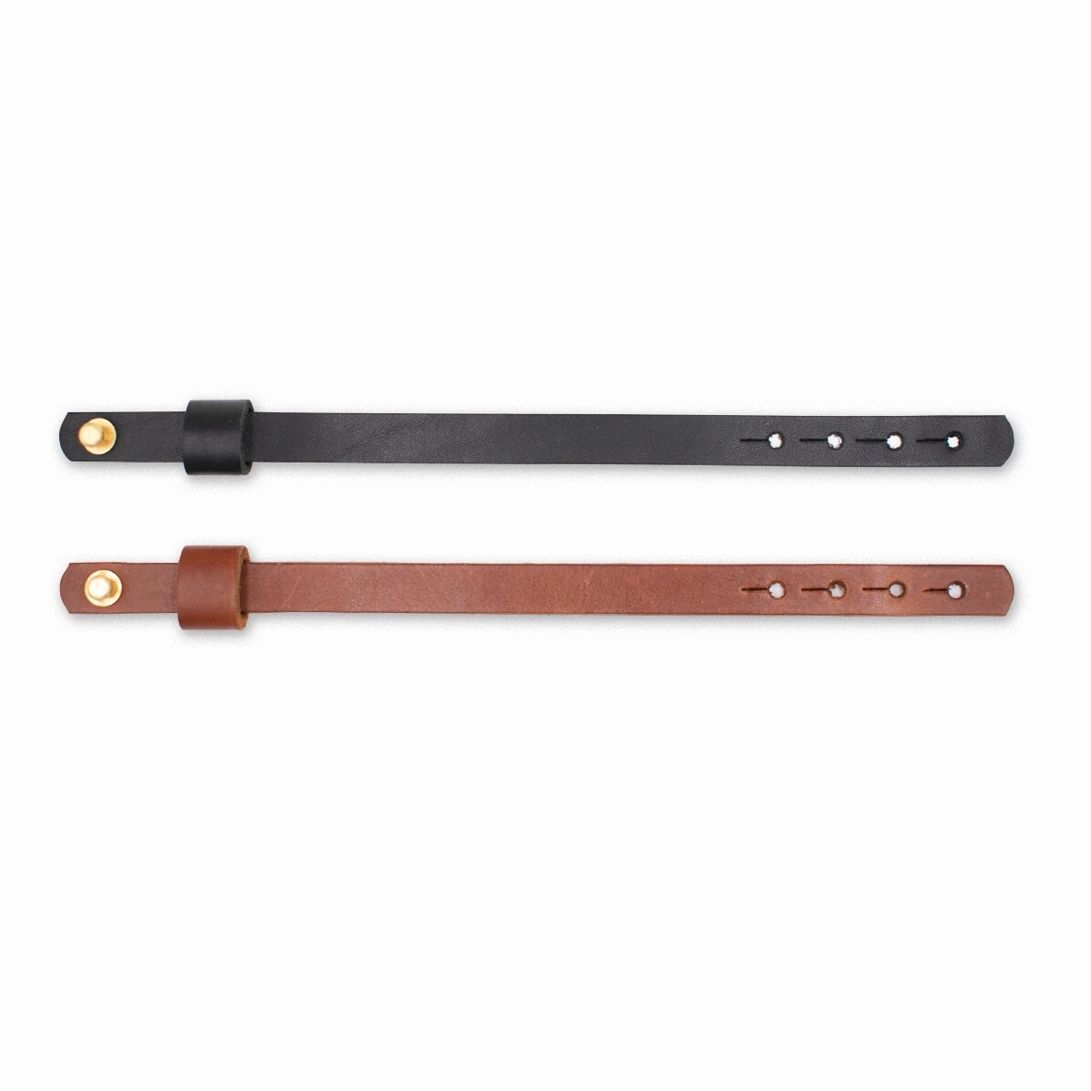 Bracelet en cuir personnalisé avec un prénom pour homme
