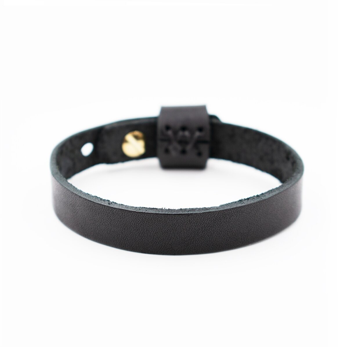 Bracelet en cuir personnalisé avec un nom et une date - Cœur