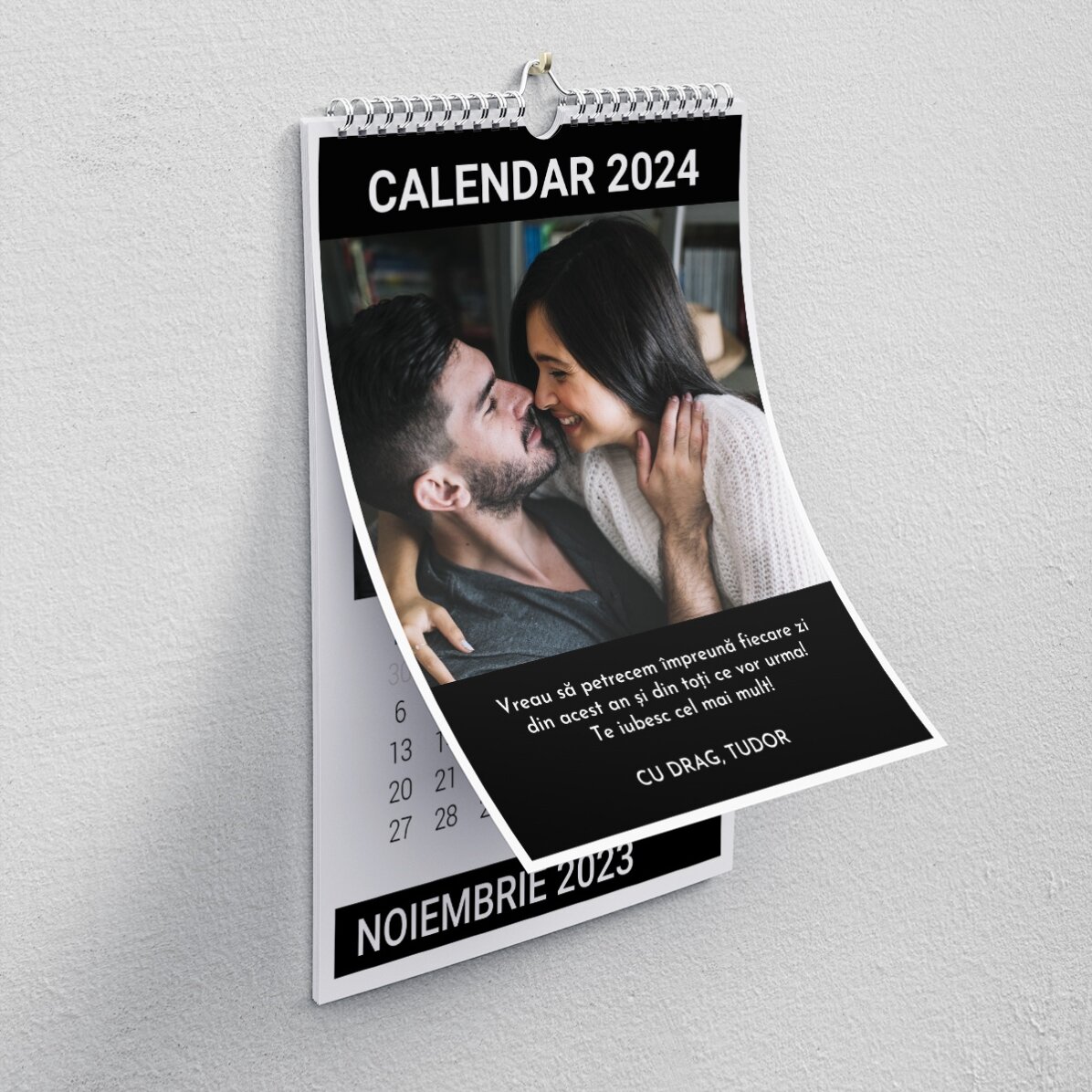 Calendrier personnalisé avec des photos pour vos proches