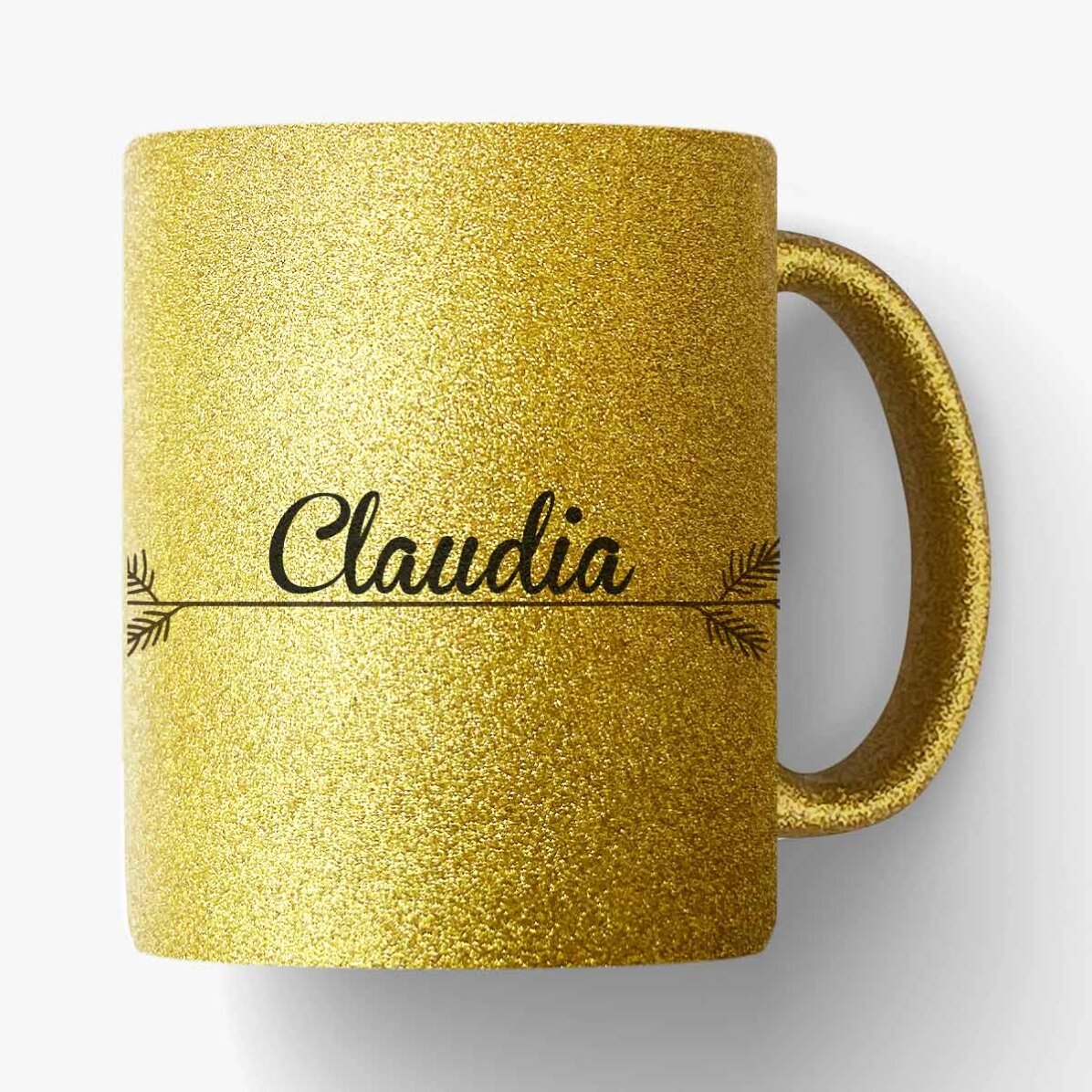 Tasse personnalisée avec message - Globe « Merry Christmas »