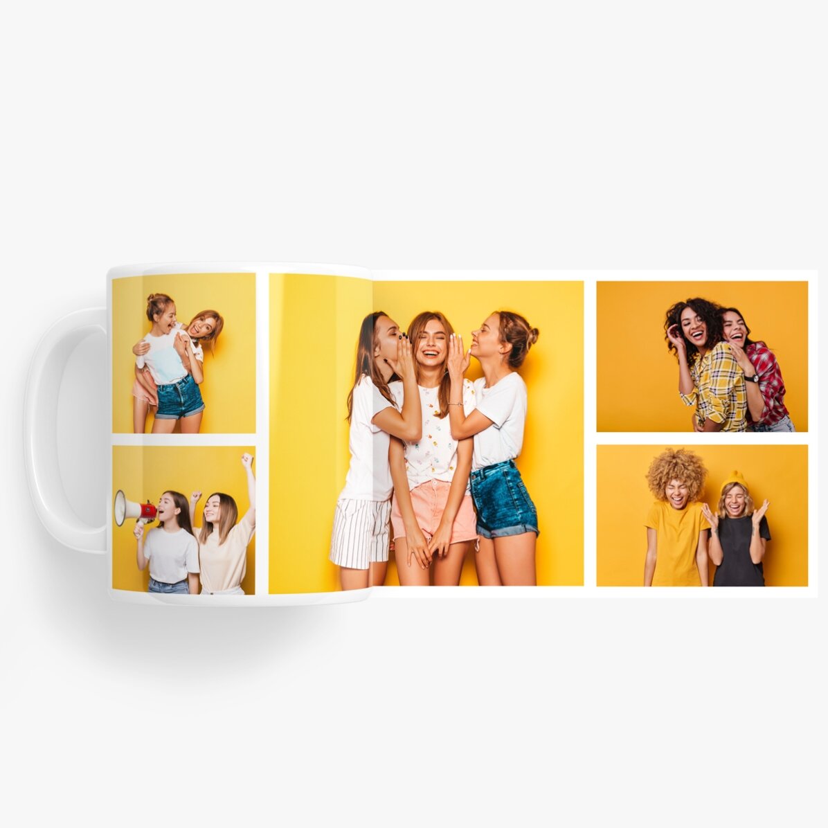 Tasse personnalisée avec 5 photos