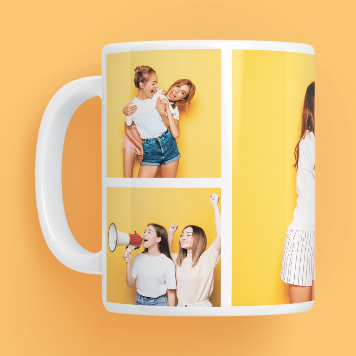 Tasse personnalisée avec 5 photos