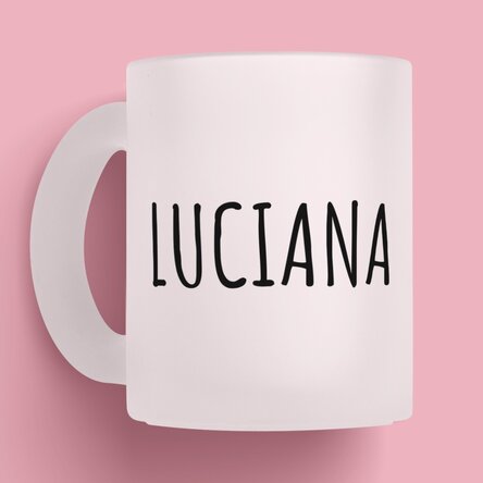 Tasse personnalisée avec un prénom