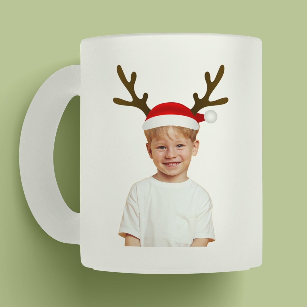 Tasse personnalisée avec photo et message - Ren
