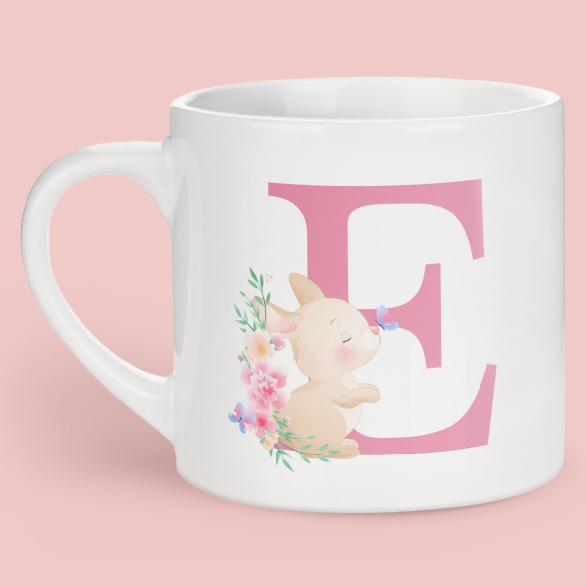 Tasse personnalisée avec une initiale pour enfants
