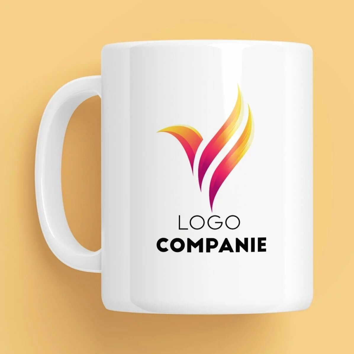 Tasse personnalisée avec logo et nom