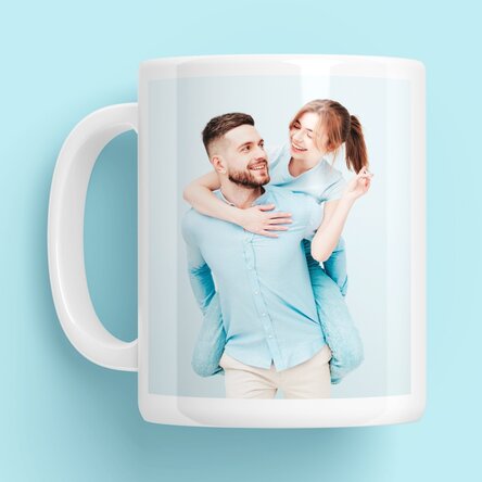 Personalised mug with 2 photos