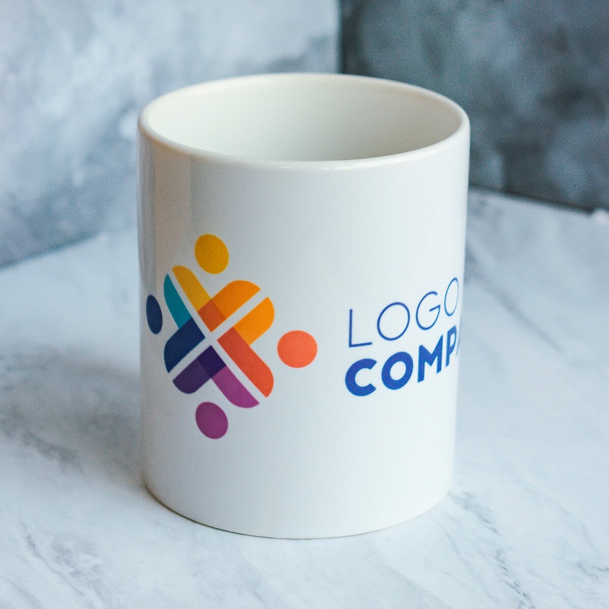 Tasse personnalisée avec logo