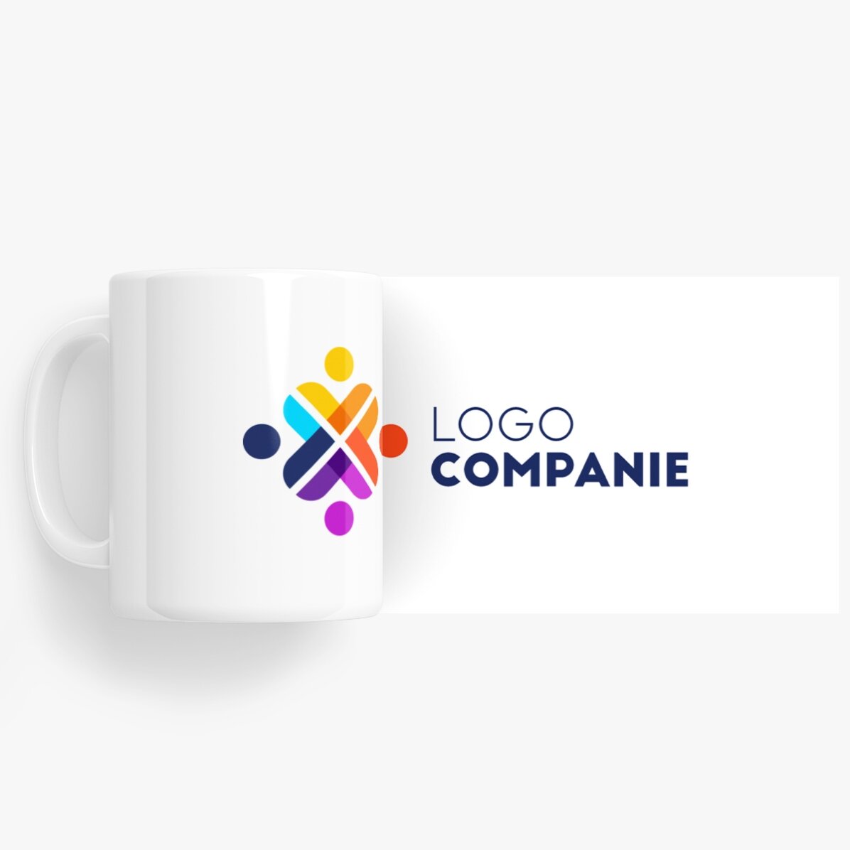 Tasse personnalisée avec logo