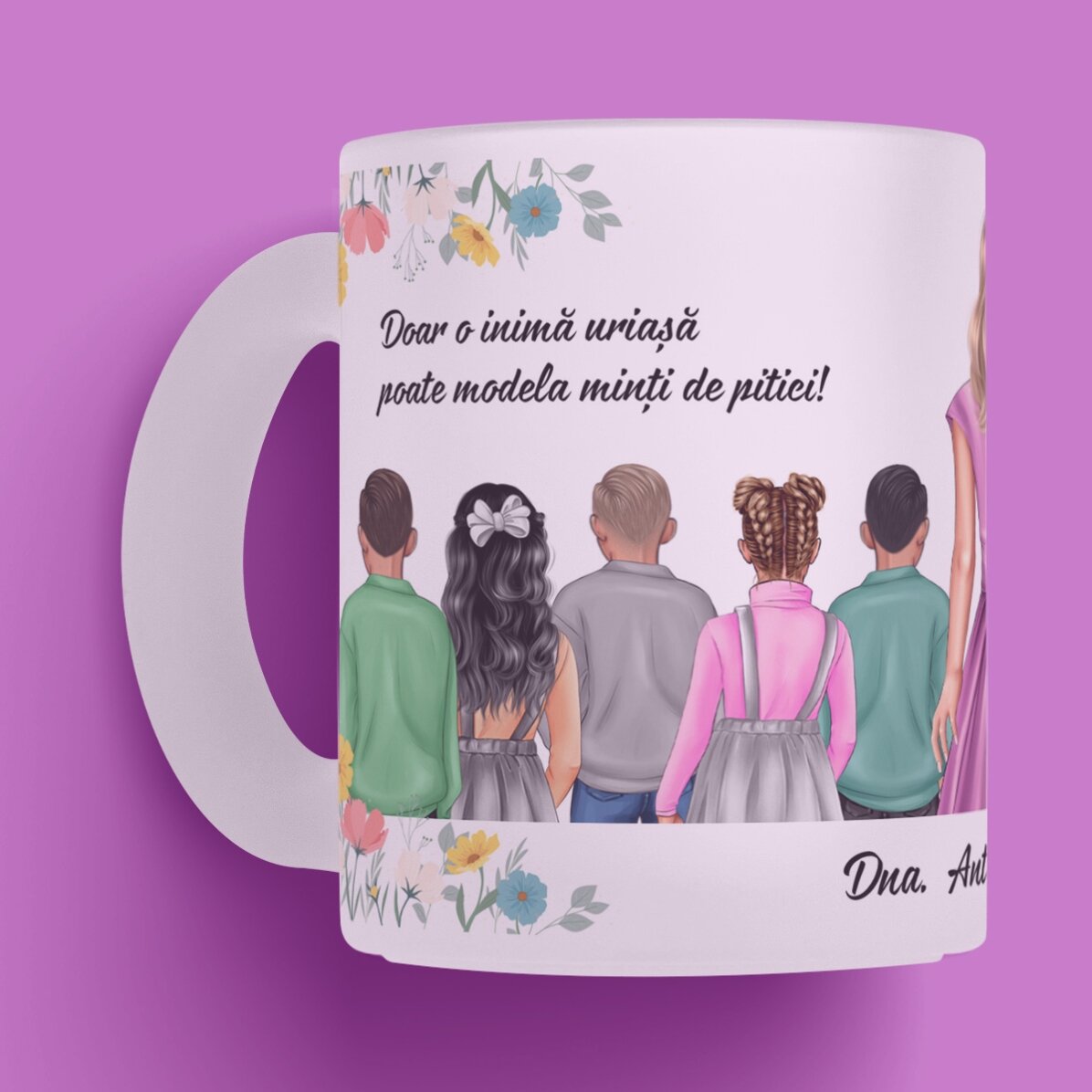 Tasse personnalisée avec message - Madame l