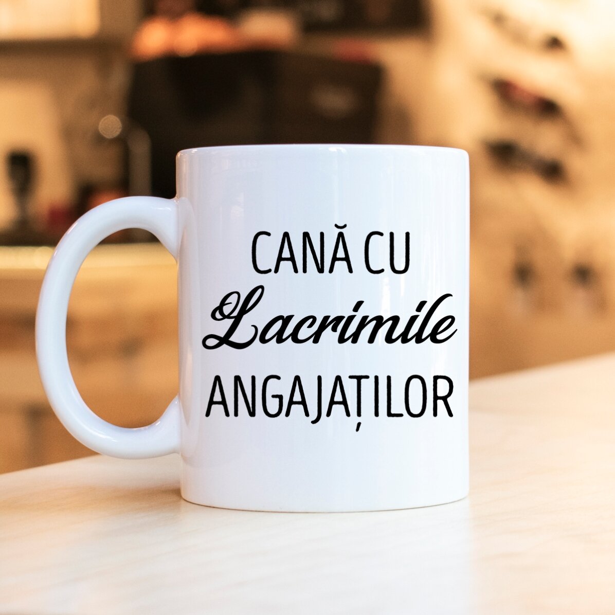 Tasse personnalisée avec inscription - Les larmes des employés