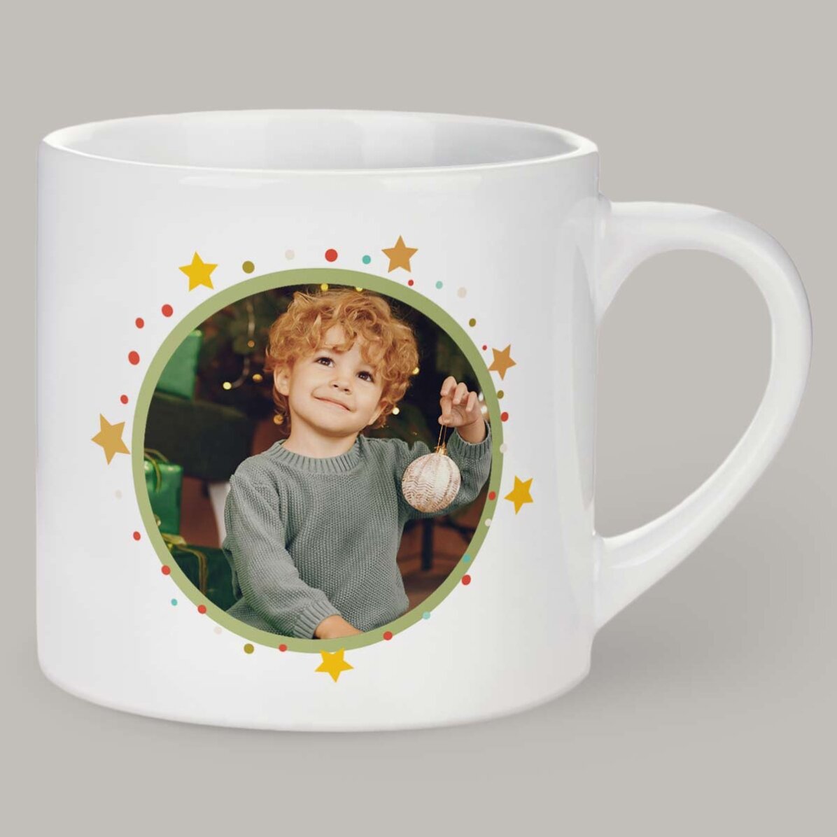 Tasse personnalisée pour enfants avec une photo - Merry Christmas