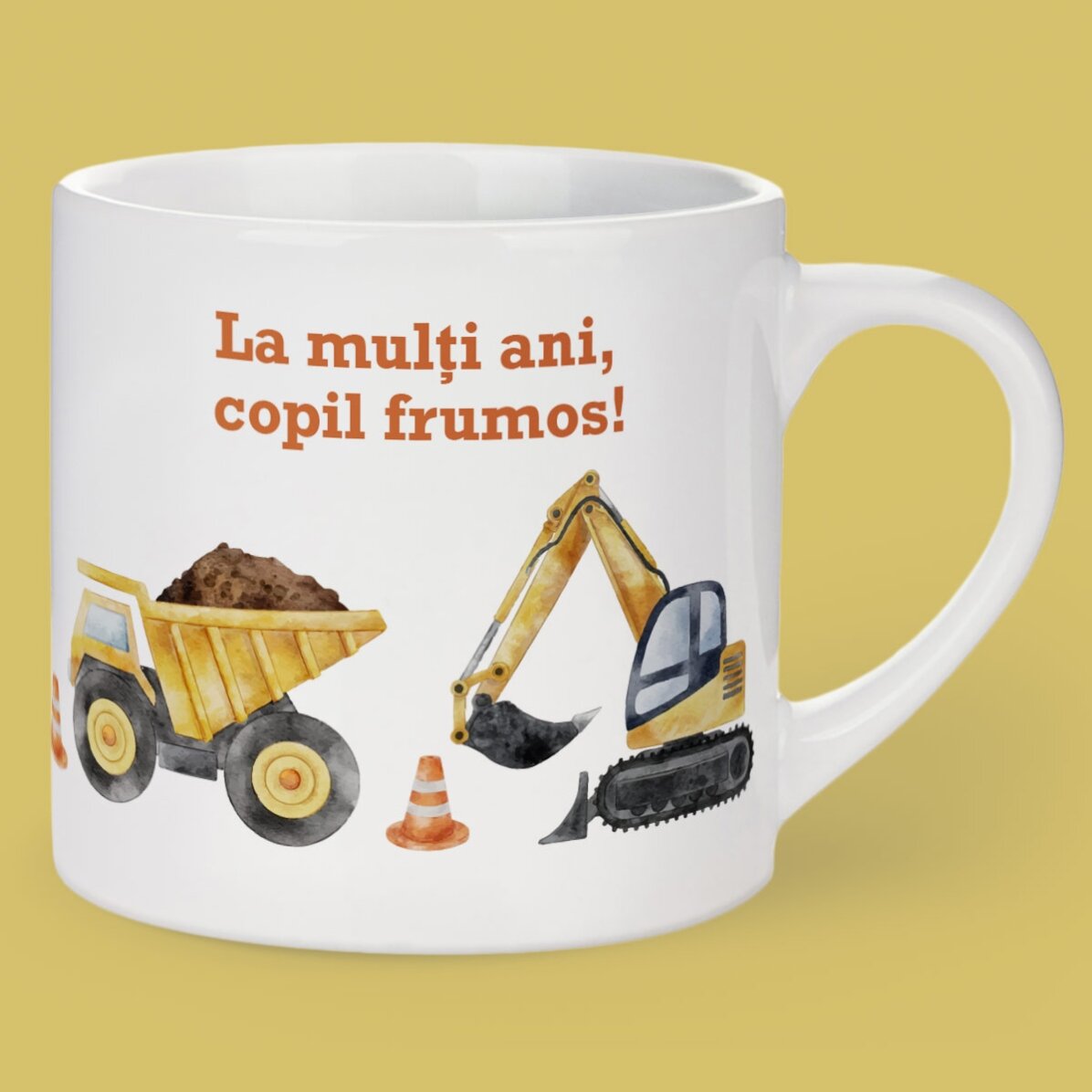Tasse personnalisée pour enfants avec photo et message - Équipements