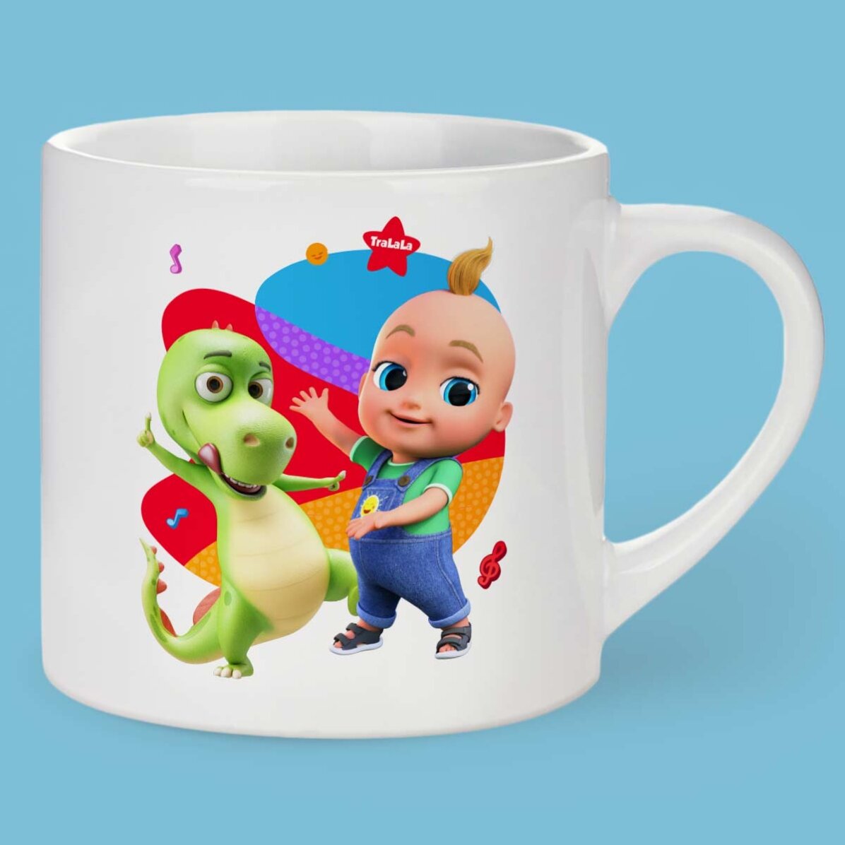 Tasse personnalisée pour enfants avec inscription - TraLaLa