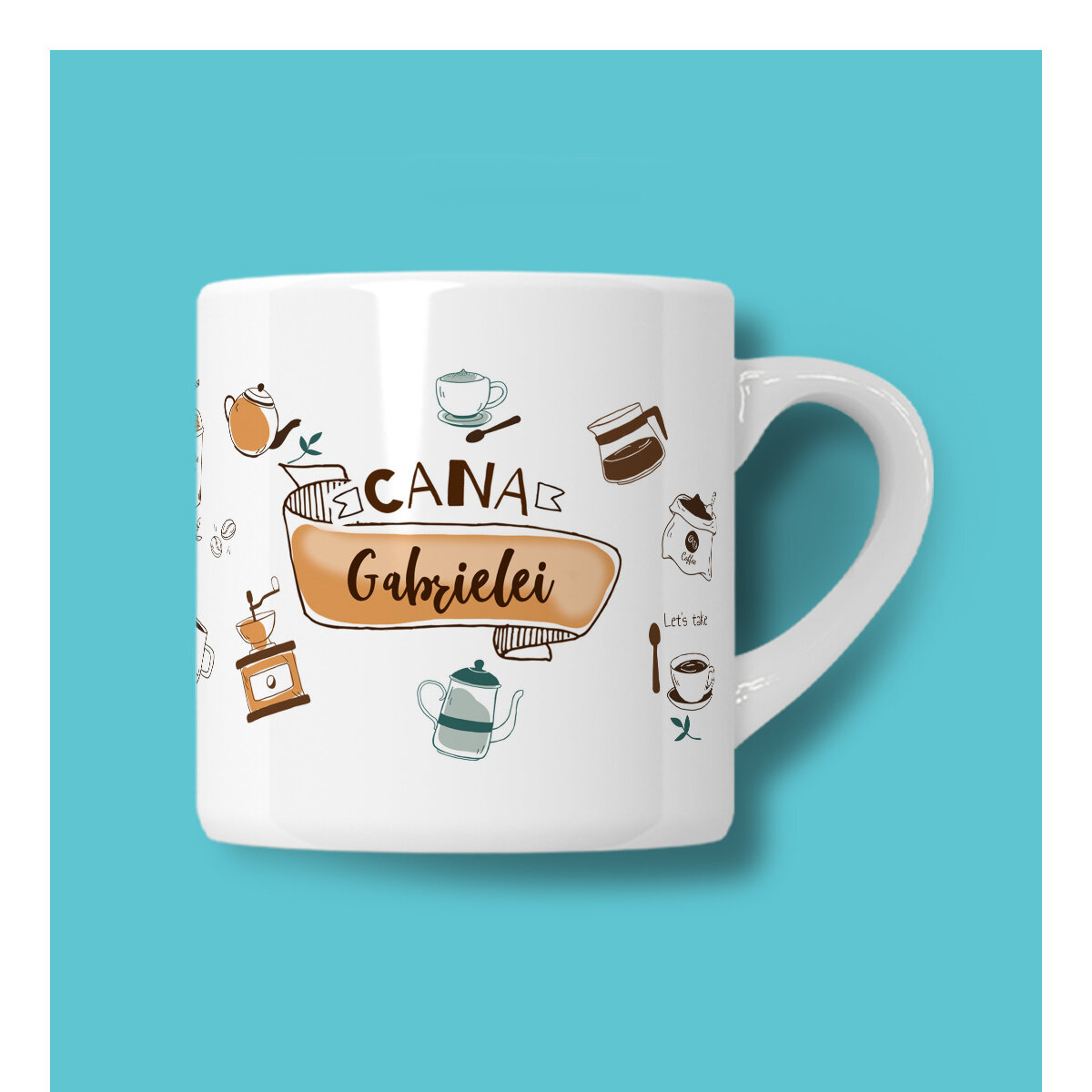 Tasses à espresso personnalisées