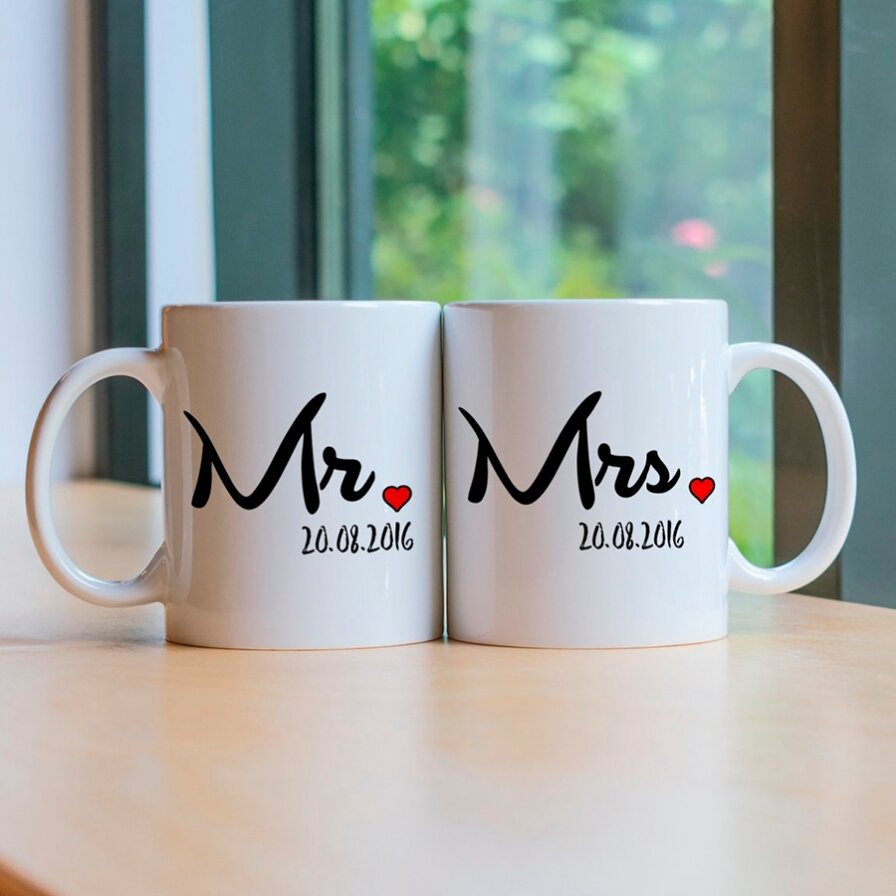Tasses personnalisées pour l