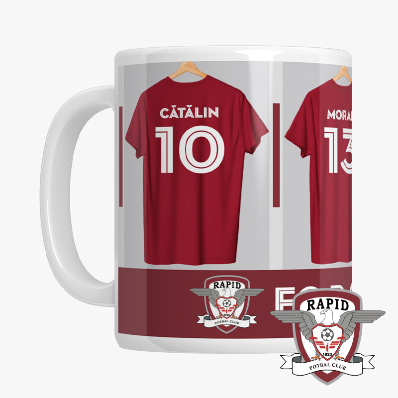 Tasses personnalisées sous licence officielle - FC Rapid 1923