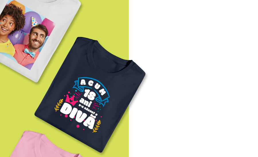 T-shirts personnalisés pour les anniversaires