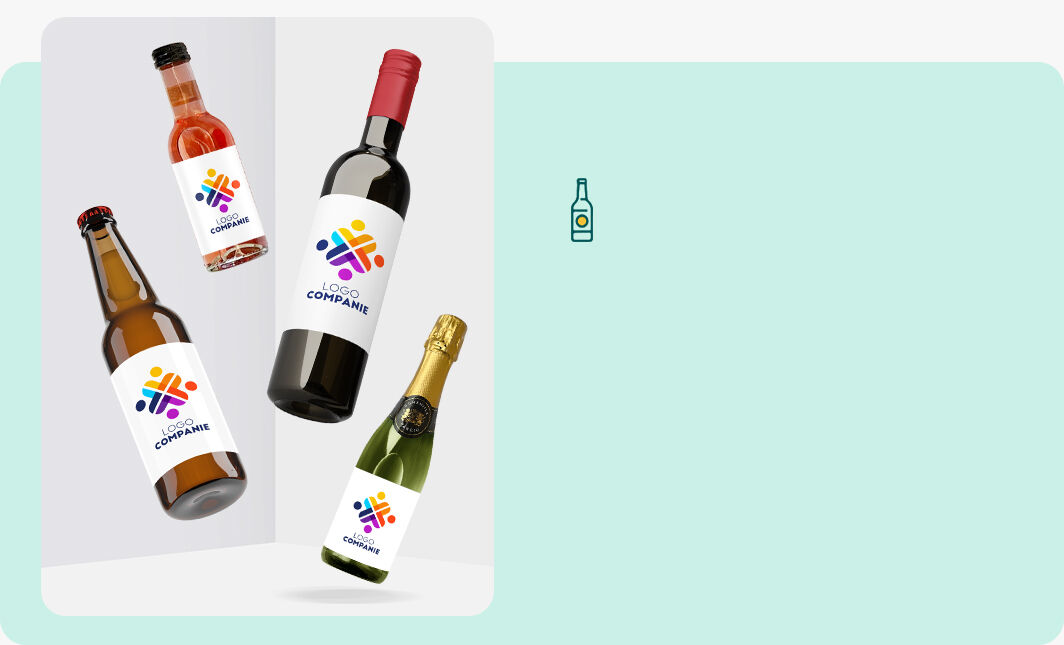 Boissons personnalisées pour les entreprises