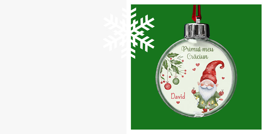 Boules de Noël personnalisées