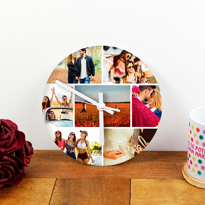 Montre personnalisée avec 7 photos