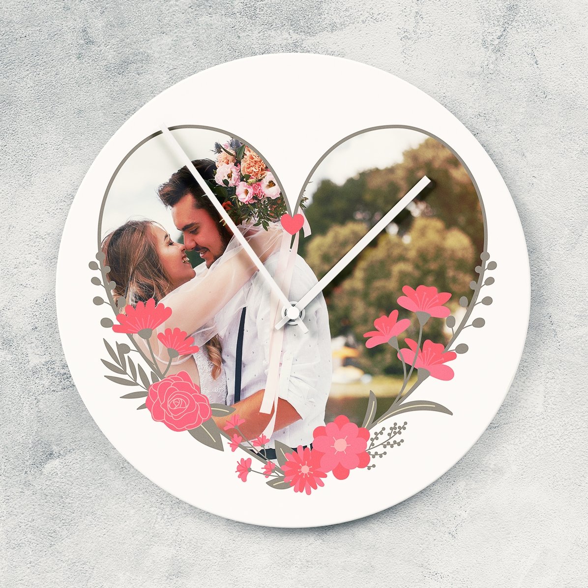 Montre personnalisée avec une photo - Loving time !
