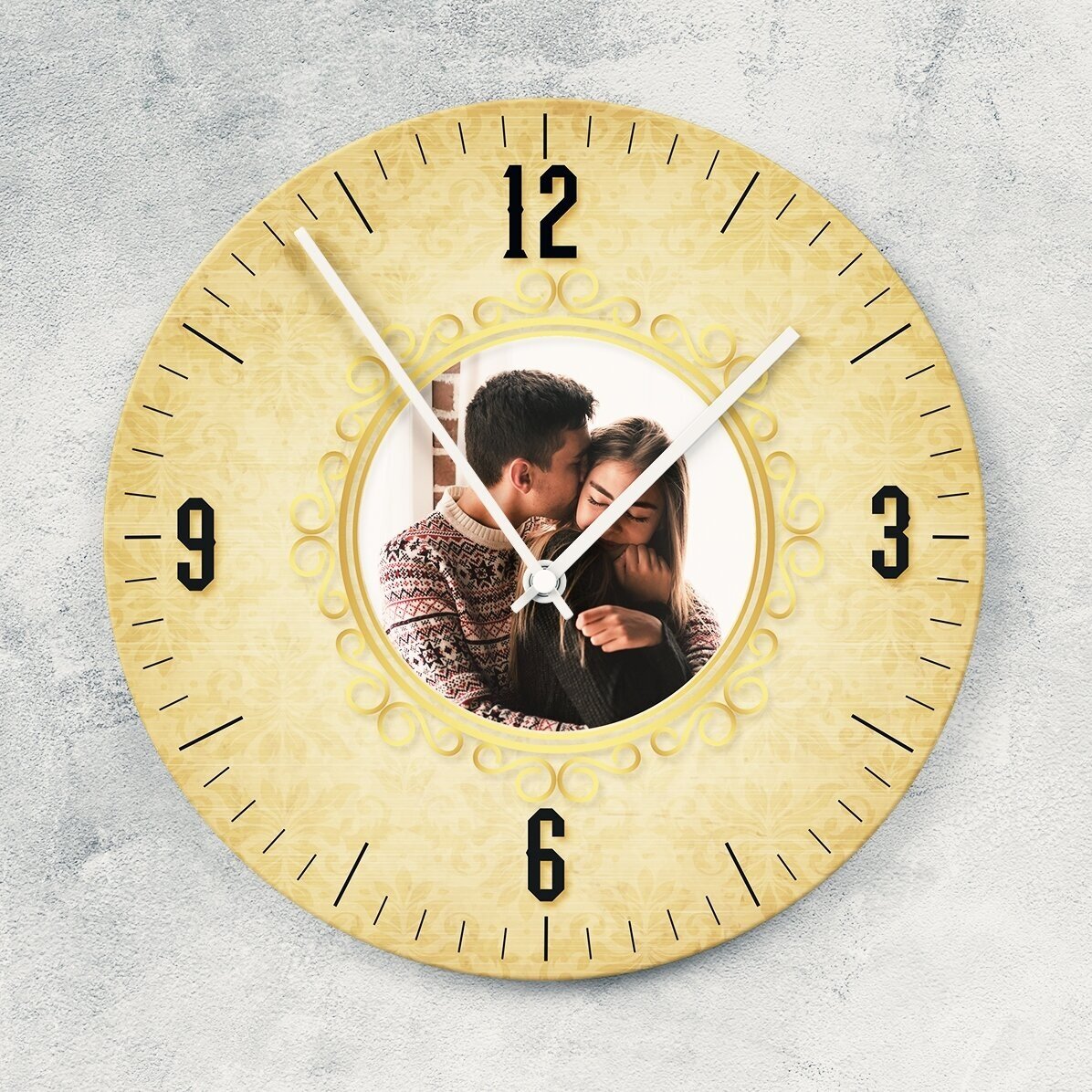 Montre personnalisée avec une photo - modèle au design vintage