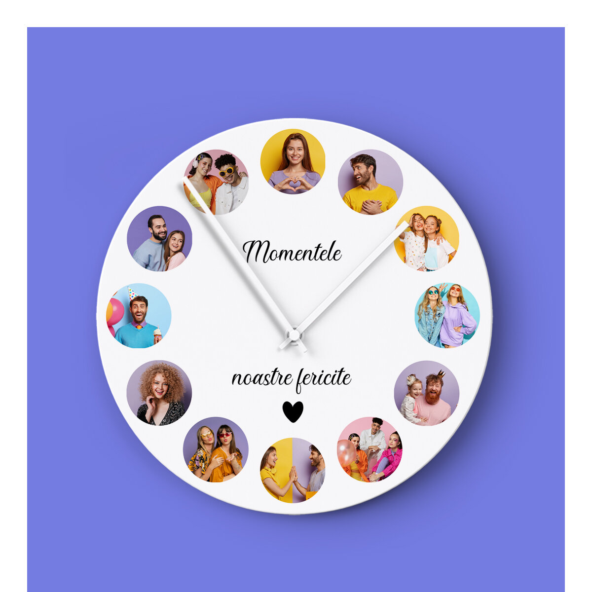 Horloges murales personnalisées