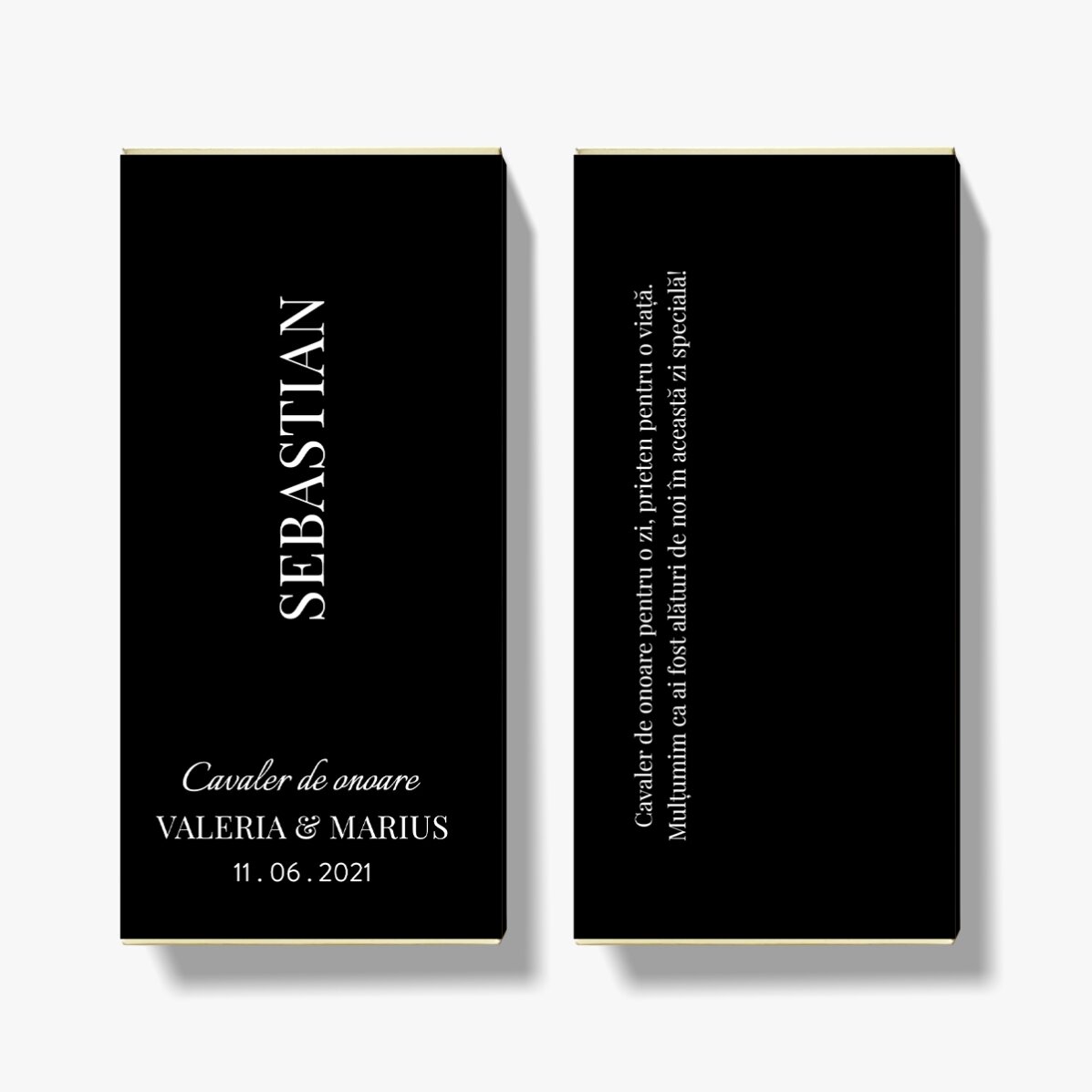 Chocolat personnalisé avec un message - Garçons d