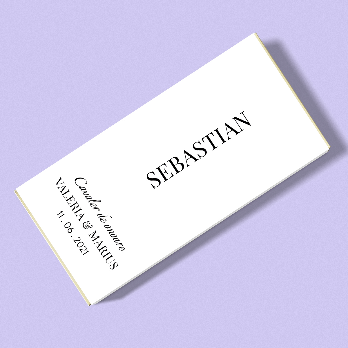 Chocolat personnalisé avec un message - Garçons d