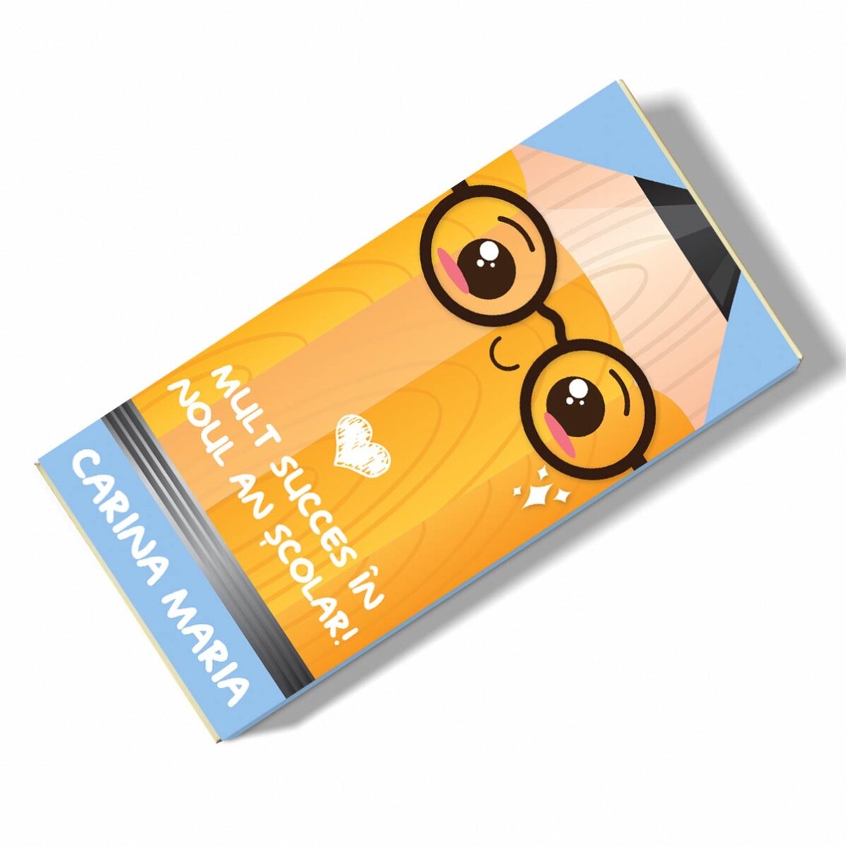 Chocolat personnalisé avec un message - Bonne chance