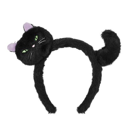 Halloween Headband - Black Cat